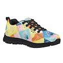 Dellukee Boys Girls Running Shoes Fashion Sneakers Kids Breathable Lightweight Non Slip Athletic Tennis Walking Shoes