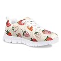 Dellukee Boys Girls Running Shoes Fashion Sneakers Kids Youth Breathable Lightweight Athletic Lace Up Walking Shoes