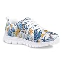 Dellukee Boys Girls Running Shoes Fashion Sneakers Kids Youth Breathable Lightweight Athletic Lace Up Walking Shoes