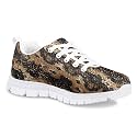Dellukee Boys Girls Running Shoes Fashion Sneakers Kids Youth Breathable Lightweight Athletic Lace Up Walking Shoes