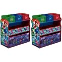 Delta Children 6 Bin Design and Store Toy Organizer - Greenguard Gold Certified,PJ Masks (Pack of 2)