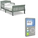 Delta Children Canton Toddler Bed &amp; Toddler Mattress, Sage