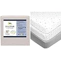 Delta Children Serta SleepTrue Mini Crib Mattress and American Baby Company 3 Pack Fitted Mini Crib Sheet Set for Boys and Girls