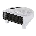 Delta 2000 Watt Fan Room Heater with 3 Air Settings, Hot Air Blower with Adjustable Thermostat, 2700 RPM Motor, 10 Feet Air Throw, Tip-Over Safety Switch & High-Temperature Resistant Body