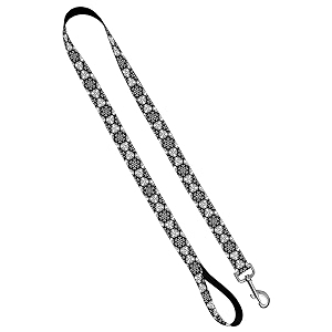 deluxe dog leash - patterned heavy duty pet leashes made in the usa - 34 inch x 6 feet singularity