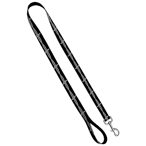 deluxe dog leash - patterned heavy duty pet leashes made in the usa - 1 inch x 4 feet barbed wire