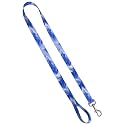 Deluxe Dog Leash - Patterned Heavy Duty Pet Leashes, Made in The USA - 1 Inch x 4 Feet, Blue Smoke