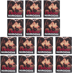 DELUXE Nirodh Lubricated Condoms Pack of 70