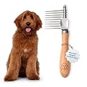 Dematting Rake for Dogs, Detangling, Grooming Tool For Matted Pet Hair