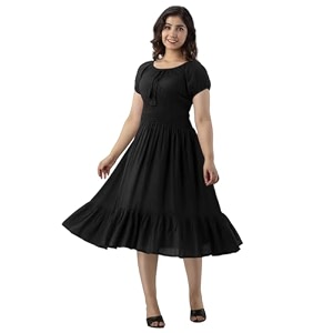 Denarius Womens Rayon Short Sleeves Round Neck