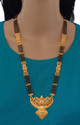 Dency Designer Mangalsutra and Tanmaniya Gold Chain Daily Wear Jewellery Copper, Alloy, Metal Mangalsutra
