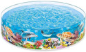DENICRAAS Swimming Pool for Kids Non-Air Without Air Home Garden Farmhouse 8 Feet (Multicolor)
