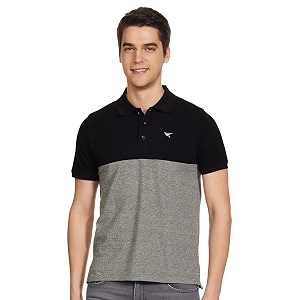 Deniklo Mens Cotton Rich Half Sleeve Regular