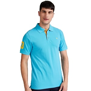 Deniklo Men Cotton Rich Regular Fit Solid