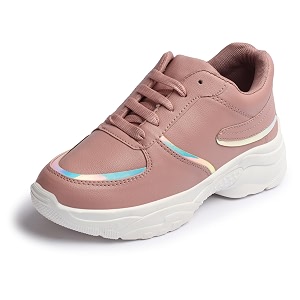 Denill Women Stylish Casual Lace Up Sneaker