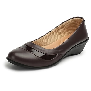 Denill Women Wedge Heel Ballet Flats Bellies
