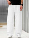 Denim Asia Loose Fit Men White Jeans