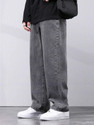 DENIM DUCH Straight Fit Men Grey Jeans