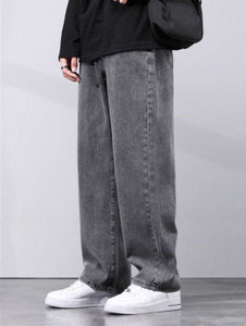 Denim Langford Loose Fit Men Grey Jeans