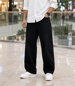 DENIM LOOK Men Loose Fit Mid Rise