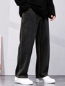 DENIM LOOK Loose Fit Men Dark Grey