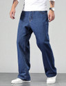 DENIM LOOK Loose Fit Men Dark Blue