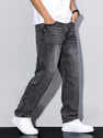DENIM LOOK Loose Fit Men Dark Grey