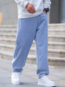 DENIM LOOK Loose Fit Men Light Blue