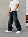 DENIM LOOK Loose Fit Men Dark Blue