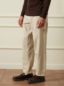 DENIM LOOK Relaxed Fit Men Beige Jeans