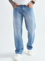 DENIM LOOK Relaxed Fit Men Blue Jeans