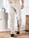 DENIM LOOK Straight Fit Men Beige Jeans