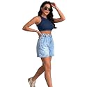 Denim Shorts for Women Western Denim