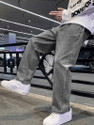 DENIM4MEN Straight Fit Men Grey Jeans