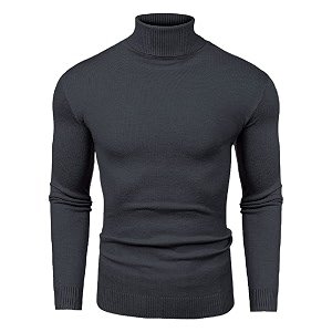 DENIMHOLIC Cotton Turltle Neck Sweater for Man