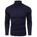DENIMHOLIC Cotton Turltle Neck Sweater for Man