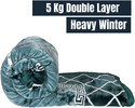 Deniyal ENTERPRISES Printed King Weighted Blanket for  Heavy Winter (Polyester, Multicolor - 5)