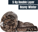Deniyal ENTERPRISES Printed King Weighted Blanket for  Heavy Winter