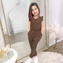 DENJIM FASHION Chevron Girls Jumpsuit
