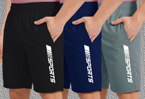Denlike Pack of 3 Solid Men Boxer