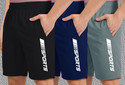 Denlike Pack of 3 Solid Men Boxer
