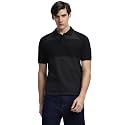 Dennis Lingo Men39s Black Cotton Polo Neck