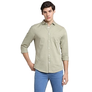 dennis lingo men39s cotton casual shirt long sleeve regular fit spread collar