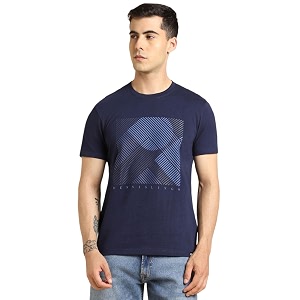 Dennis Lingo Mens Cotton Solid T-Shirt