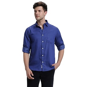Dennis Lingo Mens Cotton Slim Fit Shirt