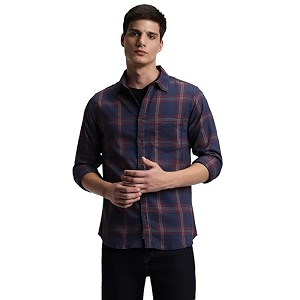Dennis Lingo Mens Cotton Casual Shirt Long