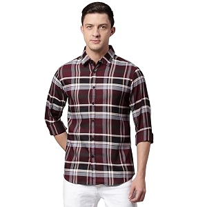Dennis Lingo Mens Cotton Slim Fit Casual