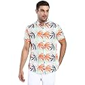 Dennis Lingo Men39s Floral Slim Fit Rayon