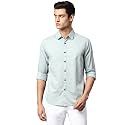 Dennis Lingo Men39s Grey Slim Fit Cotton