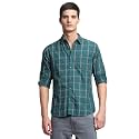 Dennis Lingo Men39s Khaki Cotton Casual Shirt